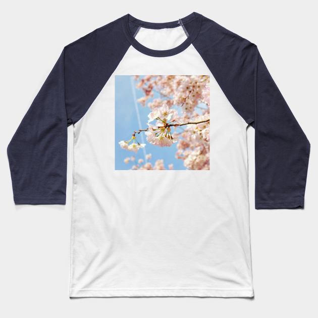 Cherry Blossom 8 Baseball T-Shirt by igjustin